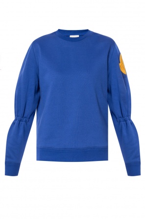Logo-appliqued sweatshirt, zdjęcie 1 Logo-appliqued sweatshirt od Moncler